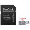 SanDisk Ultra microSDHC Class 10 UHS-I 80MB/s 16GB + SD adapter, фото 1