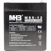 Аккумуляторная Свинцово-кислотная батарея MHB MS5-12, фото 1