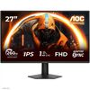 Игровой монитор 27" AOC Gaming 27G50Z IPS Full HD (1920x1080) 260Hz 0.3ms HDMI DisplayPort Black, фото 1
