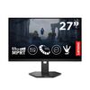 Игровой монитор 27" Lenovo Legion 27Q-10 IPS QHD (2560x1440) 240Hz 0.5ms HDMI DisplayPort Black (68C6GAC4EU), фото 1