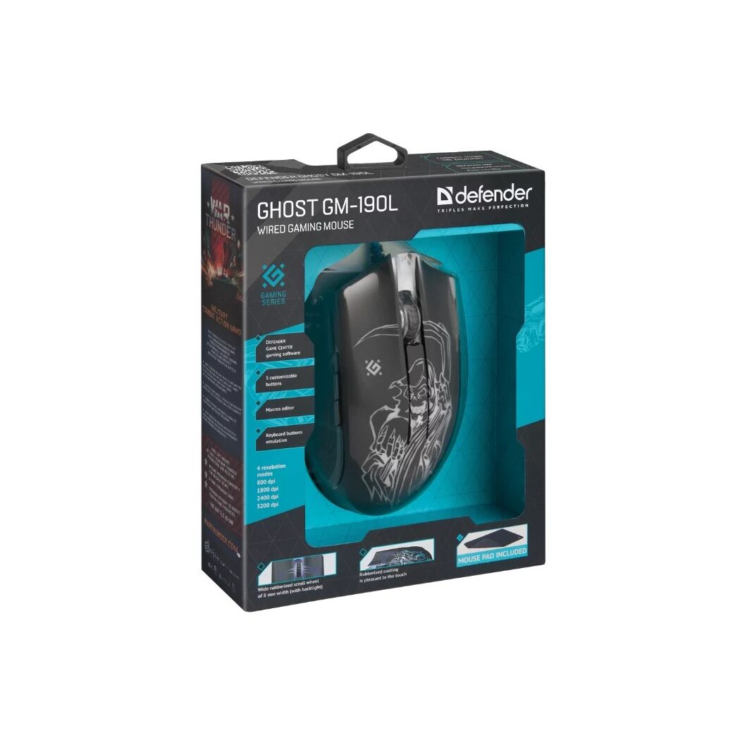 Драйвер defender usb. Defender Ghost GM-190l. Мышь игровая проводная Defender Ghost GM-190l оптика,6кнопок,800-3200dpi. Defender STARX GM-390l мышка. Мышка Defender Ghost.