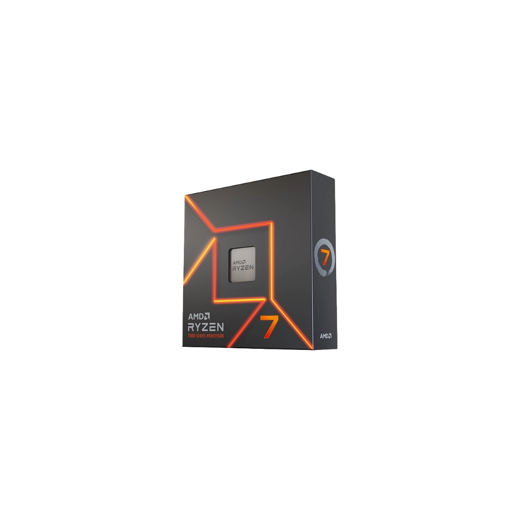AMD Ryzen 7 7700X Raphael 4.5 ГГц, 8 ядер 16 потоков, BOX, Socket AM5