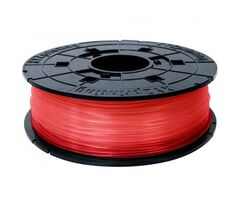 Катушка с нитью 1.75мм/0.6кг PLA XYZprinting Filament для da Vinci, прозрачный красный, фото 1
