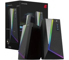 Акустическая система 2E PCS233 RGB, 2.0, USB, Black, фото 1