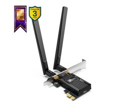 Wi-Fi 6 Bluetooth 5.2 адаптер PCI Express AX3000, фото 1