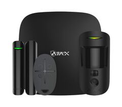 Комплект охранной сигнализации Ajax StarterKitCamPlus (Hub2Plus+MotionCam+Door+Space) black, фото 1