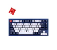 Механическая клавиатура Keychron Q1 QMK Custom Navy Blue RGB — версия 1 / Red, Blue, Brown., фото 1