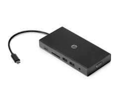 Мини-докстанция HP Travel USB-C multi port Hub, фото 1