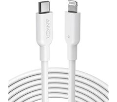 USB кабель Anker PowerLine III USB-C to Lightning 2.0 Cable 3ft White, фото 1