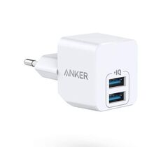 Адаптер питания Anker PowerPort Mini, white, фото 1