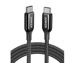 USB кабель Anker PowerLine+ III USB-C to USB-C 2.0 Cable Black, фото 1