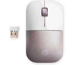 Беспроводная мышь HP Z3700 белая/розовая, фото 1