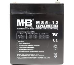 Аккумуляторная Свинцово-кислотная батарея MHB MS5-12, фото 1
