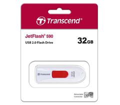 Флеш-память USB Flash 32 ГБ Transcend JetFlash 590W, фото 1
