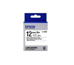 Лента Epson Tape - LK4WBN Std Blk/Wht 12/9 лента 12mm / 9m для LW400 / LW700, фото 1