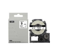 Картридж Epson Tape - LK3WBN Std Blk/Wht 9/9 лента 9mm / 9m для LW400 / LW700, фото 1