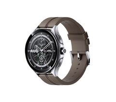 Xiaomi Watch 2 Pro Bluetooth Silver (Brown Leather Strap), фото 1