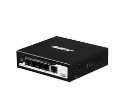 Коммутатор 2E PowerLink SP401F 4xFE PoE+, 1xFE Uplink, 55Вт, неуправляемый, фото 1