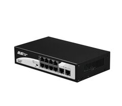 Коммутатор 2E PowerLink SP802F 8xFE PoE+, 2xFE Uplink, 96Вт, неуправляемый, фото 1