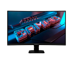 Gigabyte — 27″ GS27QC-EK Curved Gaming Monitor, VA, 165hz, 1mc, QHD (2560×1440) 2K, HDMI, DisplayPort, Black, фото 1