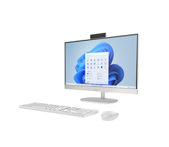 HP 24-cr0011l (8L2) (Intel Core i5-1335U/ DDR4 8GB/ SSD 512GB/ 23,8 FHD/ Intel Iris Xe Graphics/ No DVD/ key + mouse/ NoOS/ RU) White, фото 1
