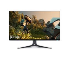 Dell Alienware - 27&quot; AW2723DF Gaming Monitor, IPS, 280Hz, 1ms, QHD (2560 x 1440), HDMI, Display port, White, фото 1