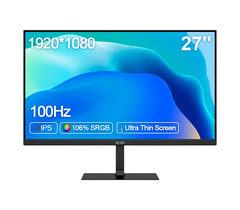 Elsa — 27″ EA271Q SE Monitor, IPS, 100Hz, 5mc, FHD (1920*1080), HDMI+DP, Black, фото 1