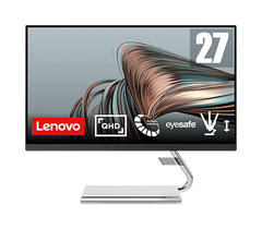 Lenovo — 27″ Q27q-20 Monitor, IPS, 75Hz, 4mc, QHD (2560×1440), HDMI, Display Port, фото 1