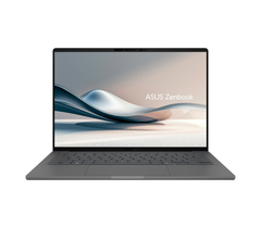 ASUS Zenbook A14 OLED Snapdragon X Elite X1E 78 100| DDR5 32GB| SSD 1TB| 14.0 WUXGA OLED| Qualcomm Adreno GPU| Backlit| Win11Pro| RU| Iceland Gray, фото 1