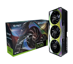 Palit - 32GB GeForce RTX5090 GAMEROCK GDDR7 512bit 3-DP HDMI, фото 1