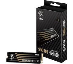 SSD M2 MSI 1000GB SPATIUM M560 PRO Gen5 10200 MB/s NVMe, фото 1