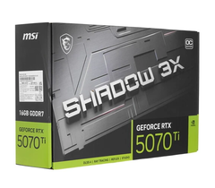 MSI - 16GB GeForce RTX5070Ti SHADOW 3X OC, фото 1