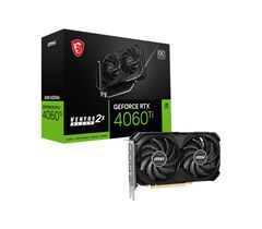 MSI - 8GB GeForce RTX4060Ti VENTUS 2X BLACK 8G OC, фото 1