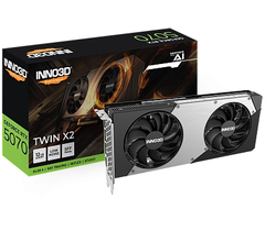 Inno3D - 12GB GeForce RTX5070 TWIN X2 GDDR7 192bit, фото 1