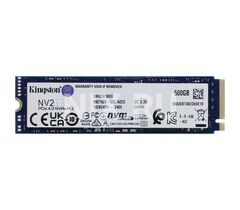 SSD M2 Kingston 500GB NVMe (чтение/запись 3500/2100 МБ/с SNV2S/500G), фото 1