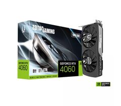 Zotac - 8GB GeForce RTX4060 Twin Edge GDDR6 128bit 3-DP HDMI (ZT-D40600E-10M), фото 1