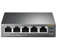 Коммутатор TP-LINK TL-SG1005P, фото 1