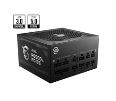 MSI MPG A850GL PCIE5, 80 PLUS Gold, 850W Power Supply, фото 1
