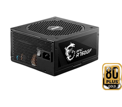 MSI MPG A750GF, 80 PLUS Gold, 750W Power Supply, фото 1