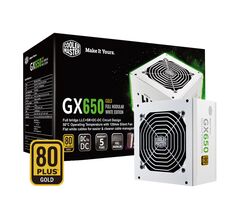 Блоки питания для компьютеров Psu GX650M 80+ Gold white edition, фото 1