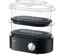 Пароварка электрическая BRAUN FS5100BK, фото 1