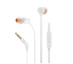 Проводные наушники JBL Tune 110 White, фото 1