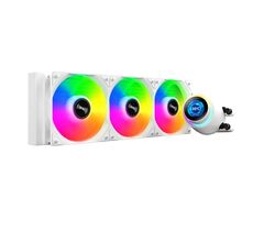 Liquid cooler GX360R Atlas Shark white (ARGB fan with retail box), фото 1