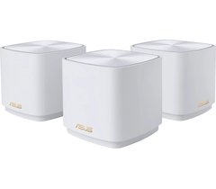 MESH SYSTEM ASUS/ ZenWiFi XD4 PLUS 3PK/ White/ 90IG07M0-MO3C40, фото 1