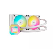 Liquid cooling Corsair iCUE H100i ELITE CAPELLIX XT WHITE 240mm (LGA1700), фото 1