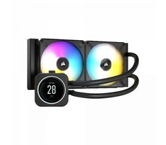 Liquid cooling Corsair iCUE H100i ELITE LCD 240mm (LGA1700), фото 1