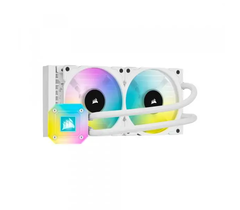 Liquid cooling Corsair iCUE H100i ELITE CAPELLIX White 240mm (LGA1700), фото 1