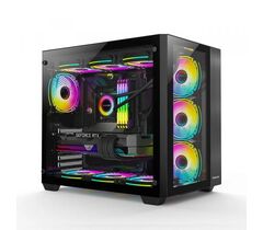 Computer Case Huntkey S970 black 4xARGB, фото 1