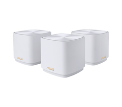 MESH SYSTEM ASUS/ ZenWiFi AX Mini XD4 2PK/ White/ 90IG05N0-MO3R40, фото 1