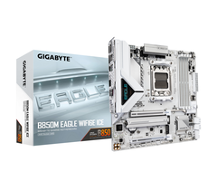 Материнская плата Gigabyte B850M EAGLE WIFI6E ICE DDR5 (AMD AM5, Micro-ATX), фото 1